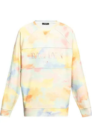 Balmain Sweatshirt mit Wolken-Print