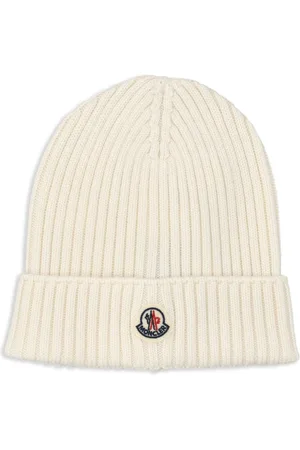 Moncler Mütze mit Logo-Patch
