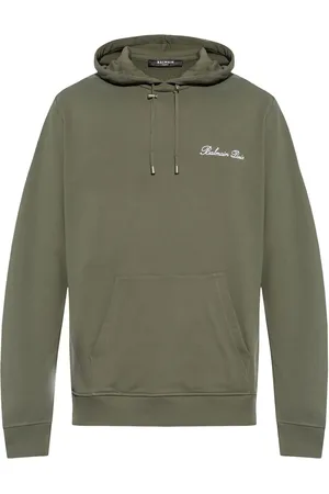Balmain Hoodie mit Logo-Stickerei