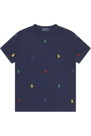Ralph Lauren T-Shirt mit Polo Pony-Stickerei