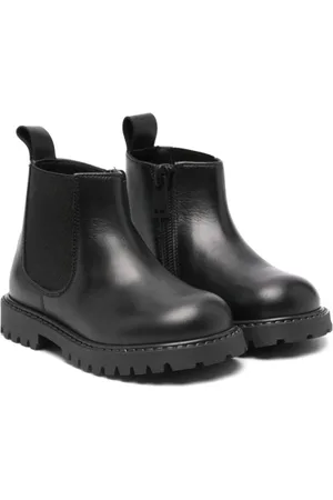 VERSACE Chelsea-Boots mit Medusa-Schild