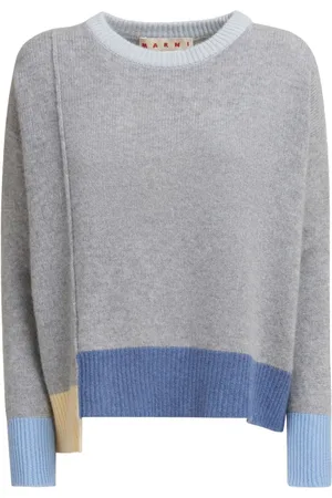 Marni Kaschmirpullover im Layering-Look