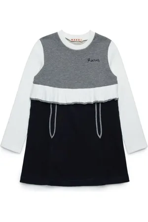Marni Kleid im Patchwork-Look