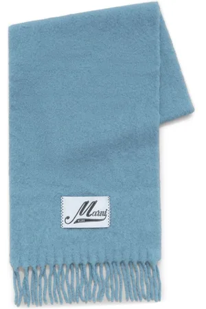 Marni Schal mit Logo-Patch