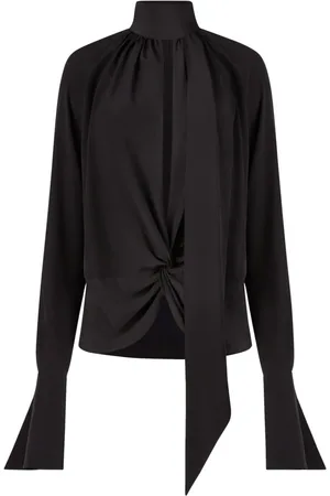 Nina Ricci Bluse mit Schleifenkragen