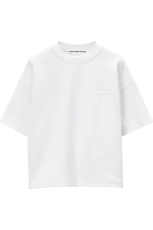 Alexander Wang T-Shirt mit Logo-Prägung
