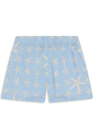 VERSACE Shorts mit Seesterne-Print