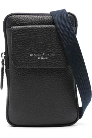 ASPINAL OF LONDON Reporter Handytasche aus Leder