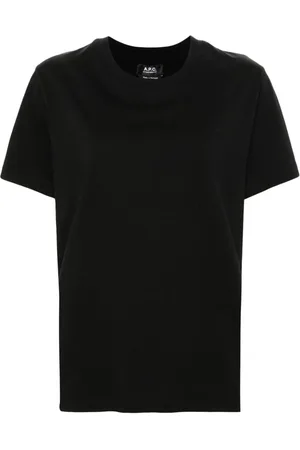 A.P.C. T-Shirt mit Logo-Stickerei