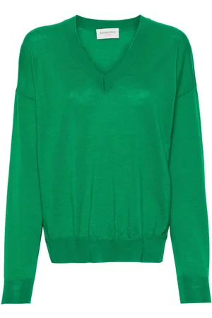 Ermanno Firenze Pullover mit V-Ausschnitt