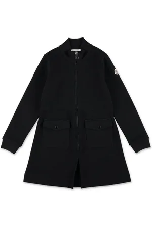 Moncler Kleid mit Logo-Schild