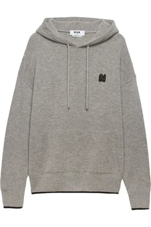 Msgm Hoodie mit Logo-Stickerei