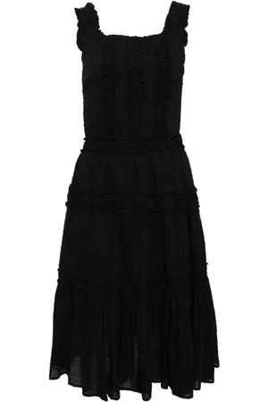 B+AB Midikleid mit Polka Dots