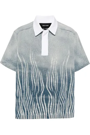 Botter Poloshirt aus Bio-Baumwolle mit Print