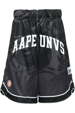 A Bathing Ape Joggingshorts mit Logo-Print
