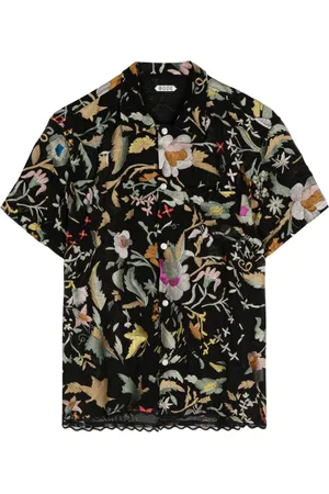 BODE Heirloom Hemd mit Blumen-Print