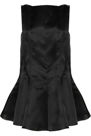 Khaite Kurzes The Mags Seidenkleid