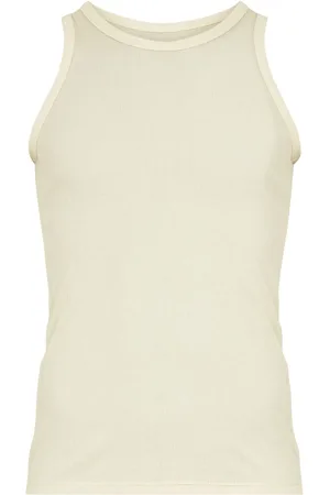Maison Margiela Fein geripptes Trägershirt