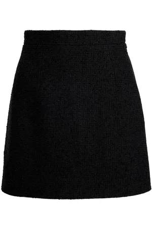 Patou Minirock aus Tweed