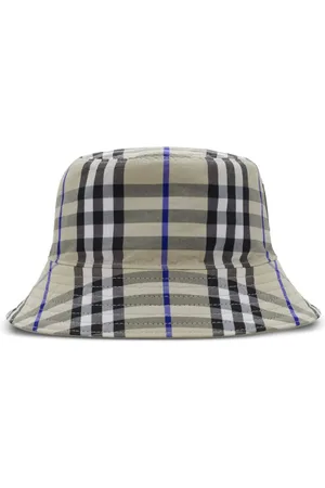 Burberry Wendbarer Fischerhut mit Karomuster