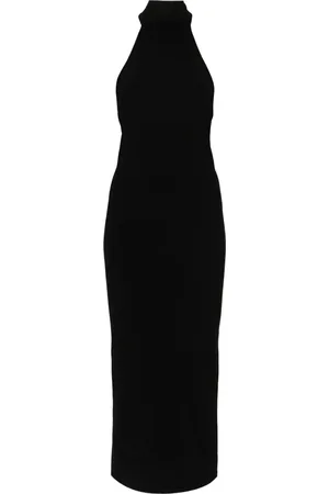 Khaite Geripptes The Suzanne Midikleid