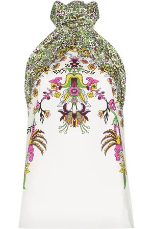 Givenchy Neckholder-Top mit Blumen-Print