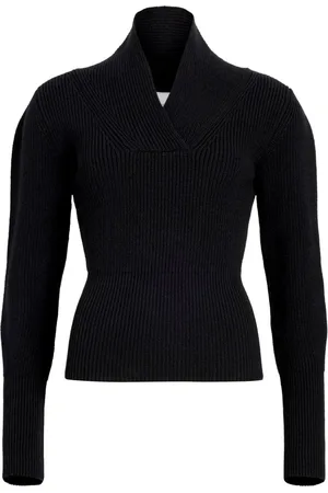 Patou Pullover mit Wickelkragen