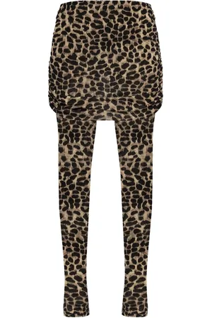 BLUMARINE Leggings mit Leoparden-Print