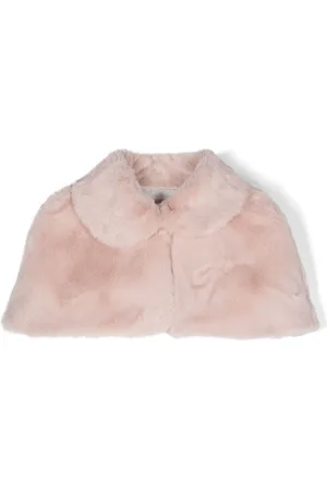 MONNALISA Cropped-Cape aus Faux Fur
