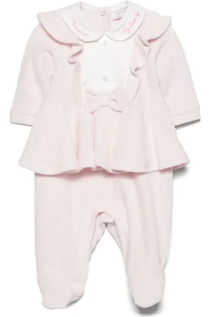 MONNALISA Frottee-Pyjama mit Schleifendetail