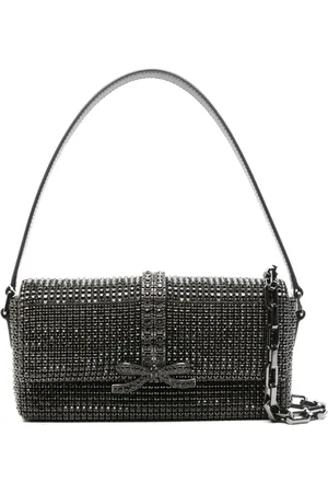 Self-Portrait Schultertasche mit Schmucksteinen
