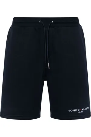 Tommy Hilfiger Joggingshorts mit Logo-Stickerei