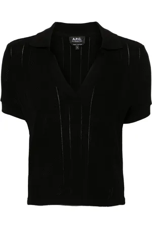 A.P.C. Gestricktes Poloshirt