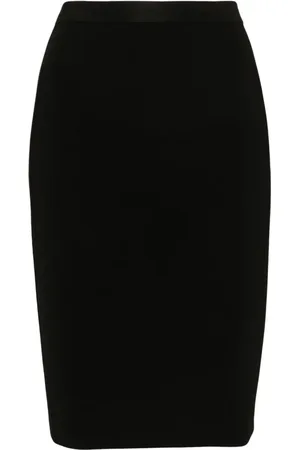 Saint Laurent Gestrickter Bleistiftrock