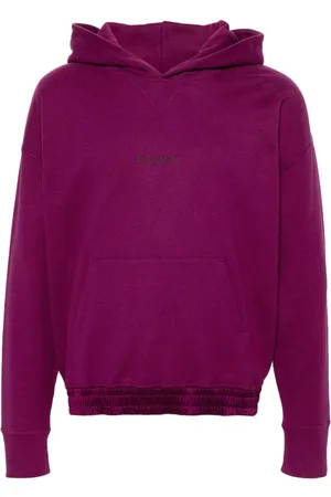 Saint Laurent Hoodie mit Logo-Stickerei