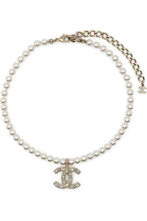CHANEL 2016 Halskette mit Logo-Anhänger