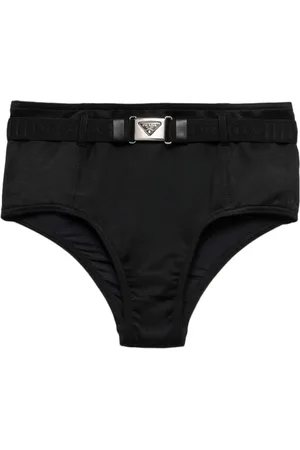 Prada Bikinihöschen mit Gürtel