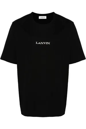 Lanvin T-Shirt mit Logo-Stickerei
