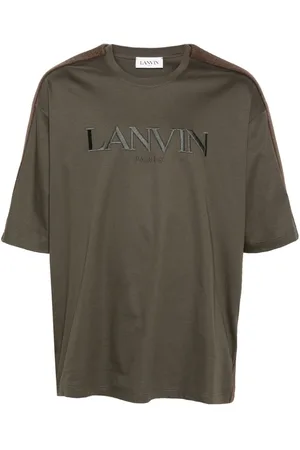 Lanvin T-Shirt mit Logo-Stickerei