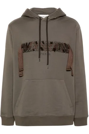 Lanvin Hoodie mit Logo-Stickerei
