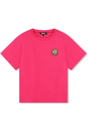 DKNY T-Shirt mit Logo-Applikation