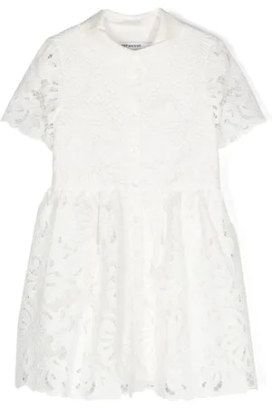 Self-Portrait Kleid mit Guipure-Spitze