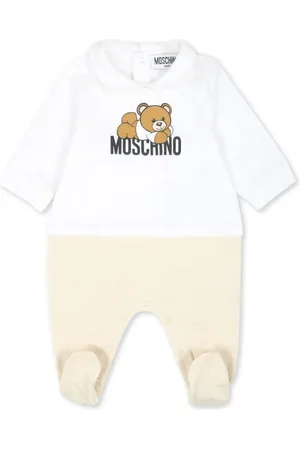 Moschino Strampler mit Teddy-Print