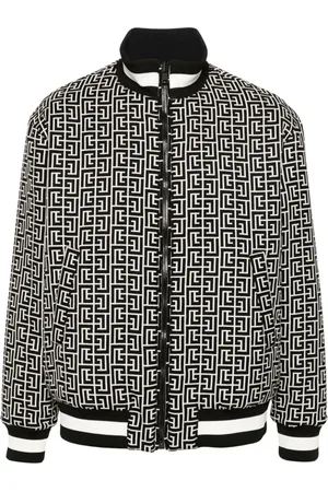 Balmain Wendbare Bomberjacke mit Monogramm