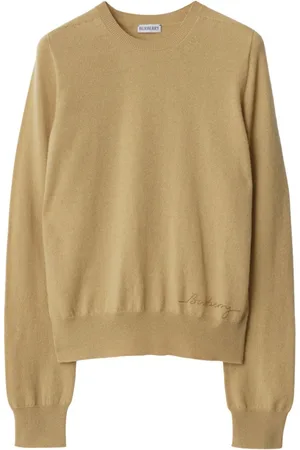 Burberry Kaschmirpullover mit Logo-Stickerei