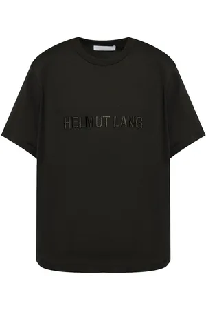 Helmut Lang T-Shirt mit Logo-Stickerei