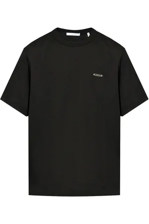 Helmut Lang T-Shirt mit Logo-Schild
