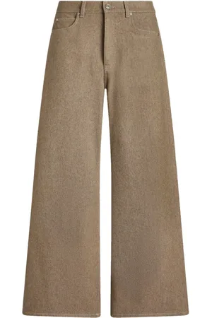 Etro Halbhohe Wide-Leg-Jeans