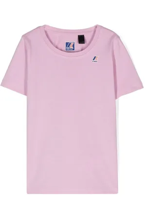 K-Way T-Shirt mit Logo-Print