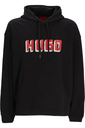 HUGO BOSS Hoodie mit Logo-Print